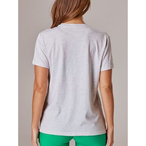 Running Bare Womens Totem 2.0 Tee Snow Marle