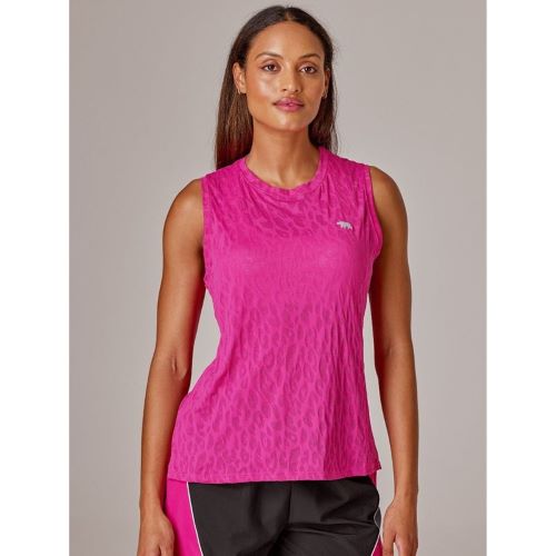 Running Bare Womens Elevate Air Tank Amaranth