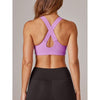 Running Bare Womens Power Up Sports Bra Basics Lotus Blossom