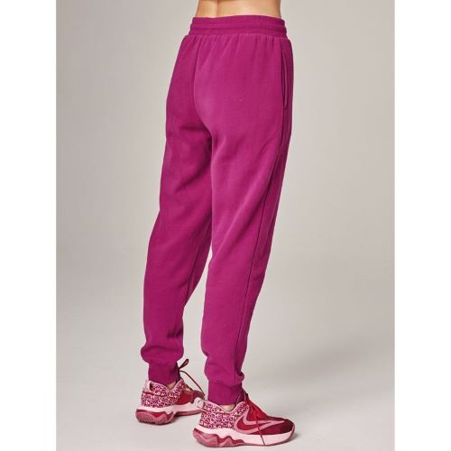 Running Bare Womens Team Track Pant Wild Rose