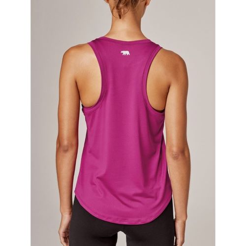 Running Bare Womens Victory Running Tank Wild Rose