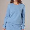 Running Bare Womens Team Crew Sweat Blue Bird