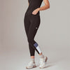 Running Bare Womens Gen 2 Ankle 7/8 Tight Black/Stardust