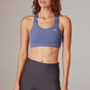 Running Bare Womens Power Up Sports Bra Peach Stardust