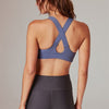 Running Bare Womens Power Up Sports Bra Peach Stardust