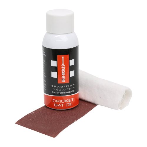 Gray Nicolls Bat Care Kit Oil Cloth Sandpaper