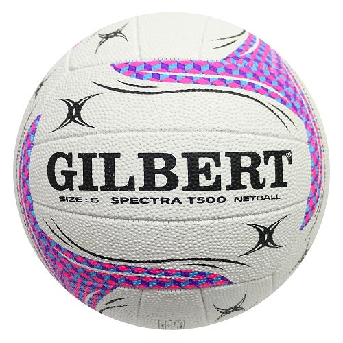 Netball Gilbert Spectra T500 Size 5 White
