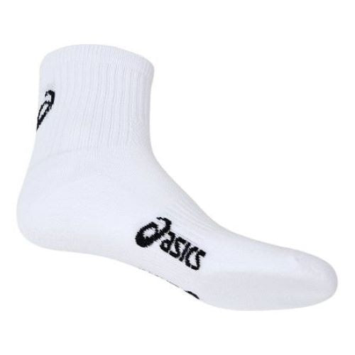 Asics Mens Pace Qtr Sock Black Triple White