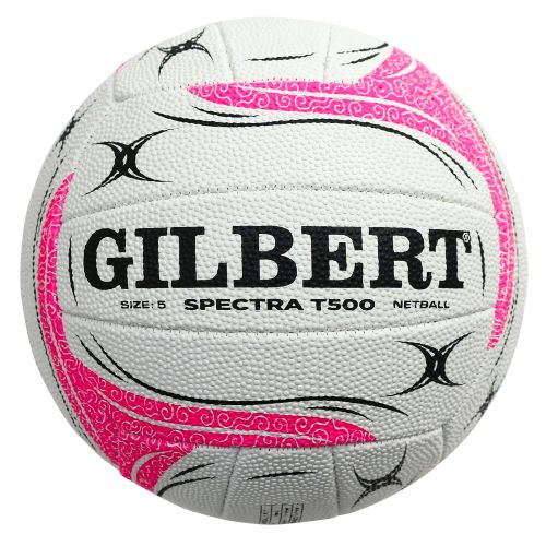 Netball Gilbert Spectra T500 Size 5 White