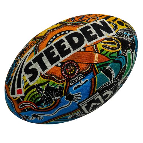 Steeden NRL Indigenous All Stars Supporter Ball 11 Inch