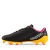 Kappa Adult Player Mid FG Black/Orange Fluro/Fuchsia Fluro/Black