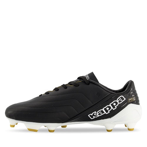 Kappa Adult Player Mid FG Black/White/Yellow Gold Rich