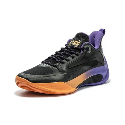361 Mens Training Basketball Obsidian Black/Dark Purple
