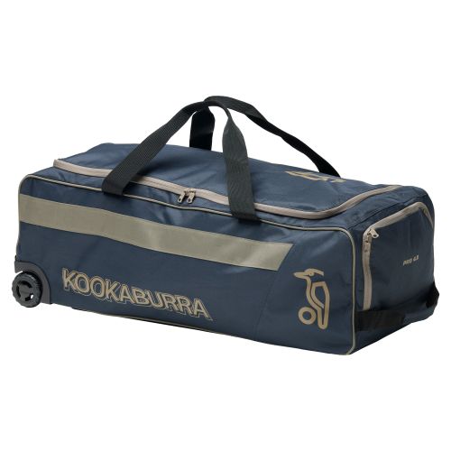 Kooka Pro 4.0 Wheelie Cricket Bag Navy/Taupe