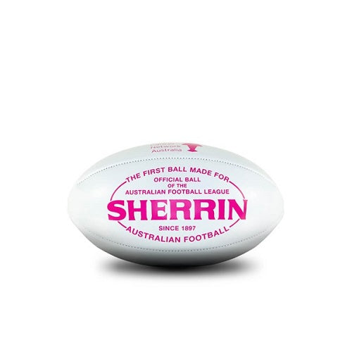 Sherrin PVC Mini Football BCNA White