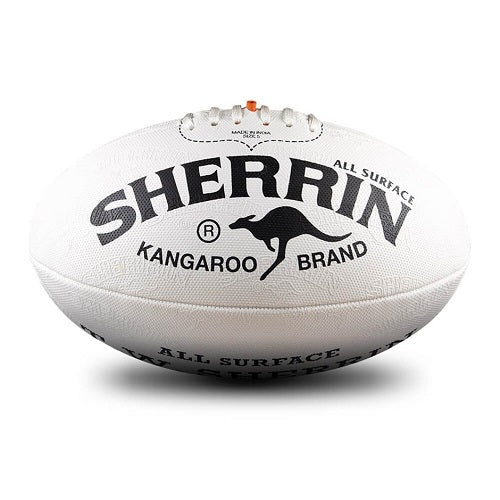 Sherrin AFL KB Synthetic White Ball