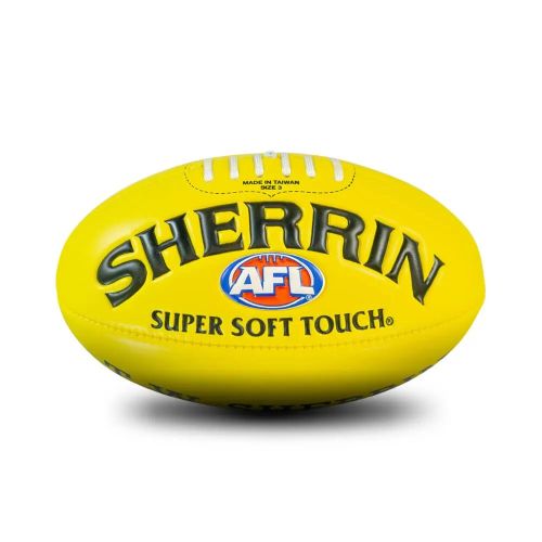 Sherrin AFL Super Soft Ball Size 1 Yellow