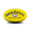 Sherrin AFL Super Soft Ball Size 1 Yellow