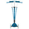 Globber Elite Primo Fold Plus Lights 3 Wheel Scooter Petrol Blue/Light Blue