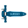 Globber Elite Primo Fold Plus Lights 3 Wheel Scooter Petrol Blue/Light Blue
