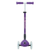 Globber Elite Primo Fold Plus Lights 3 Wheel Scooter Purple/Pastel Pink