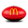 Football Sherrin McDonalds Leather Replica Training Ball Red