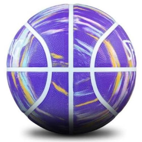 Spalding Marble Outdoor Basketball Purple