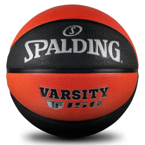 Spalding TF-150 Varsity Outdoor Basketball Black/Orange