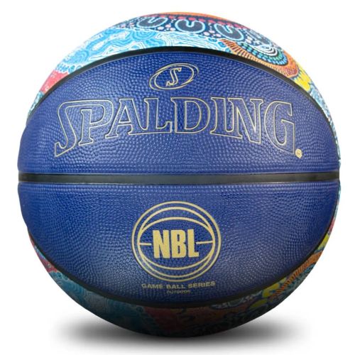 Spalding NBL Indigenous Outdoor Basketball Blue