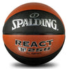 Spalding React TF250 Indoor/Outdoor Basketball Black/Orange
