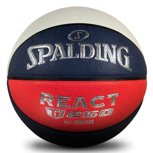 Spalding React TF250 Basketball Red/White/Blue