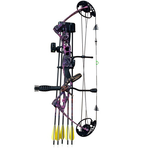 Archery Vulture Release Aid Compound Bow Package 45lb Pink