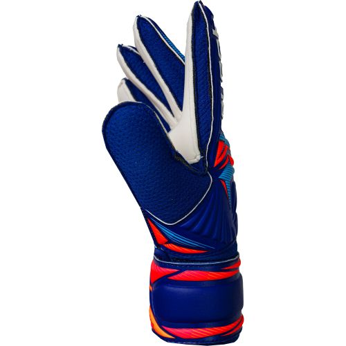 Reusch Attrakt Solid Junior Goalie Glove Sharp Blue/White/Shocking Orange