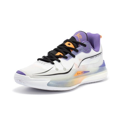 361 Mens Signature Basketball 361 White/Dark Purple