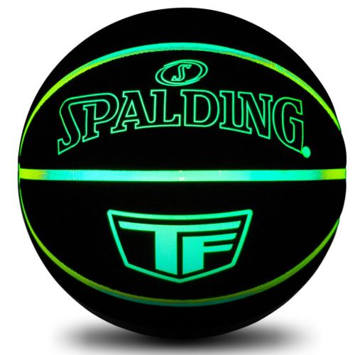 Spalding Iridescent Glow TF Indoor/Outdoor Basketball Black/Green