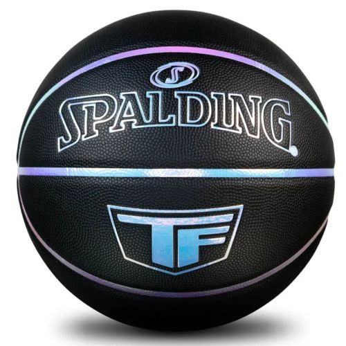 Spalding Iridescent Glow TF Indoor/Outdoor Basketball Black/Purple