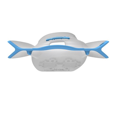 Speedo DMC Elite Swim Fins White/Blue Atoll
