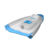 Speedo DMC Elite Swim Fins White/Blue Atoll