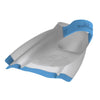 Speedo DMC Elite Swim Fins White/Blue Atoll