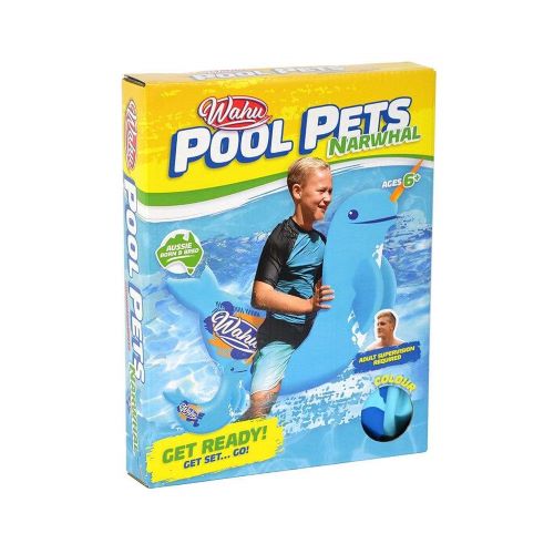 Aussie Pool Pets Wahu Narwhal Racer