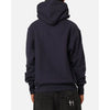 Champion Mens Reverse Weave Small Logo Fleece Hoodie Navy