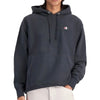 Champion Mens Reverse Weave Small Logo Fleece Hoodie Stealth
