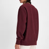 Champion Mens Reverse Weave Small Logo Fleece Crew Sweat Maroon 3VS