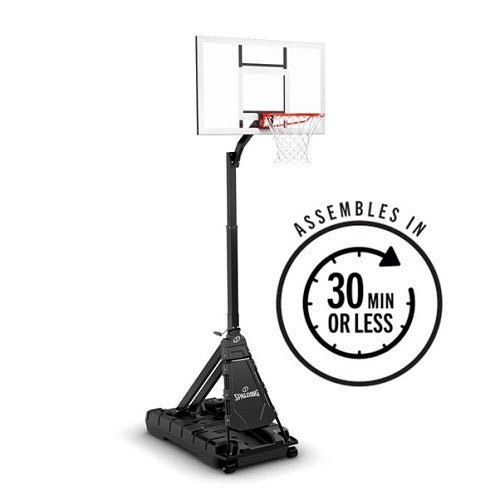 Spalding 50 Acrylic Momentus EZ Assembly Basketball System