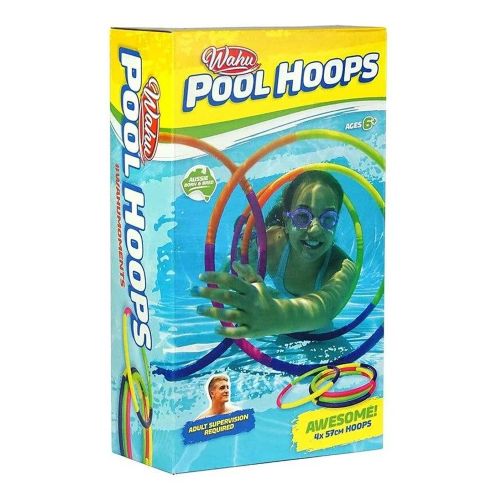 Wahu Pool Party Hoops 4 Pack