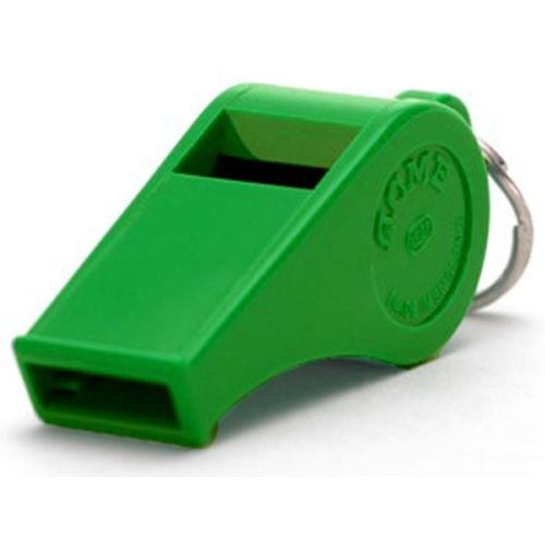 Acme Thunderer Small 660 Whistle With Lanyard Green