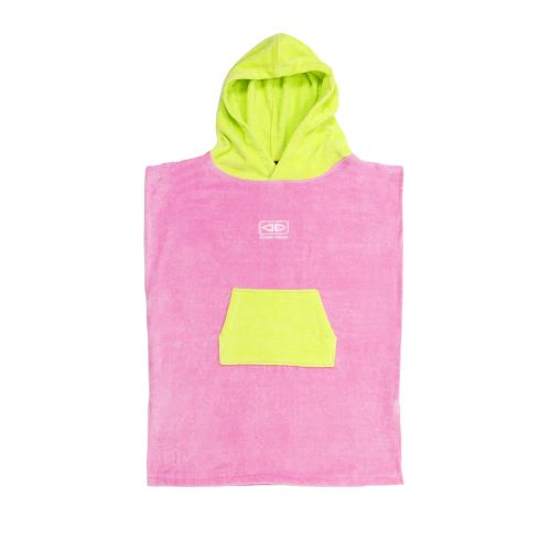 OE Toddlers 22 Hooded Poncho Pink