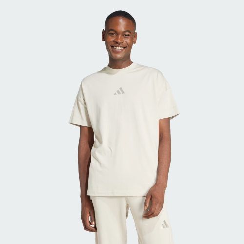 Adidas Mens All Szn Tee Beige