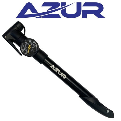 Bike Pump Azur Mini Pump Clever Valve With Gauge