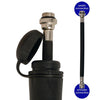 Bike Pump Azur Mini Pump Zonda AMPFHSI Silver